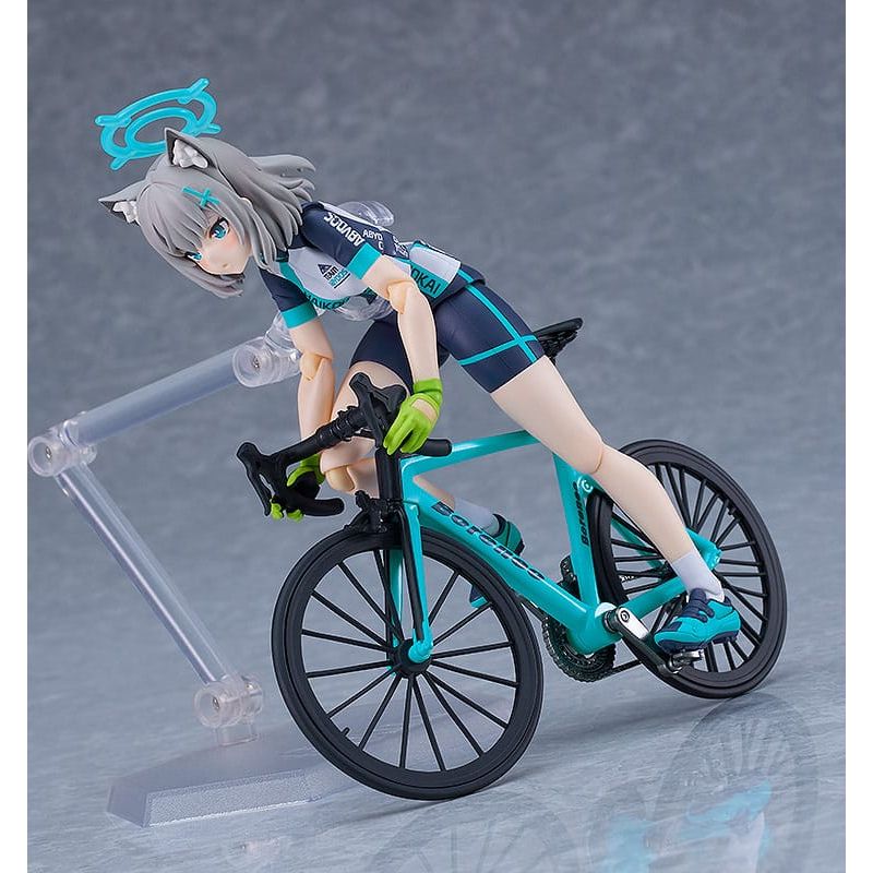 Blue Archive Figma Action Figure Shiroko Sunaookami Cycling DX Edition 15 cm
