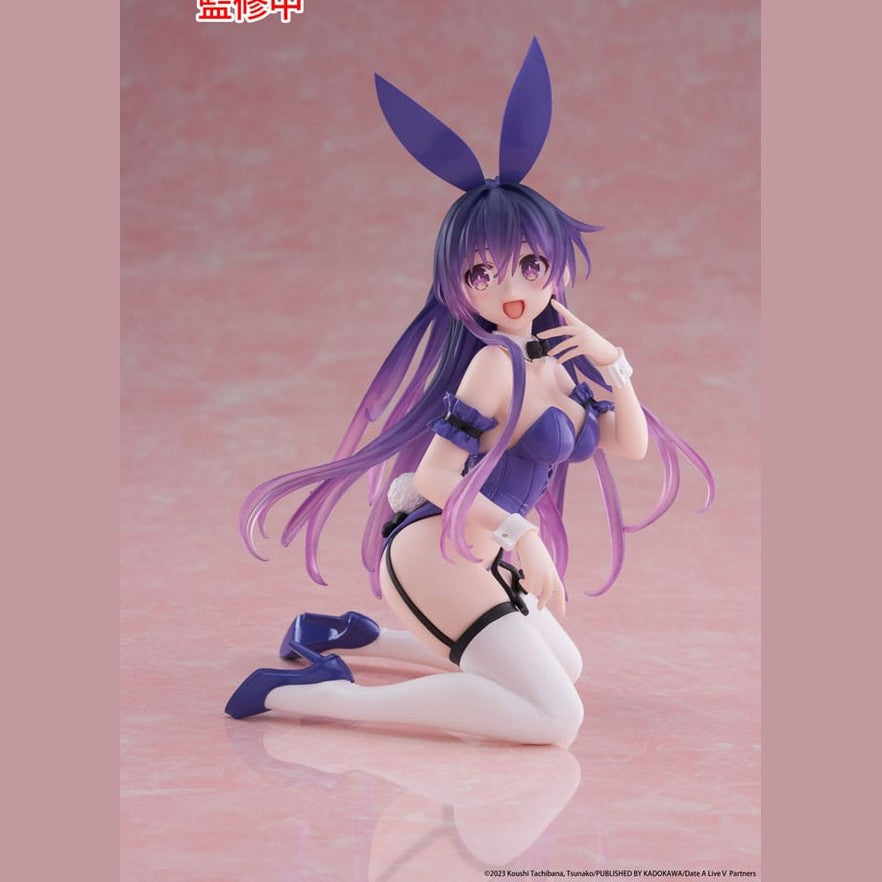Date A Live V PVC Statue Desktop Cute Figure Tohka Yatogami Bunny Ver. 13 cm