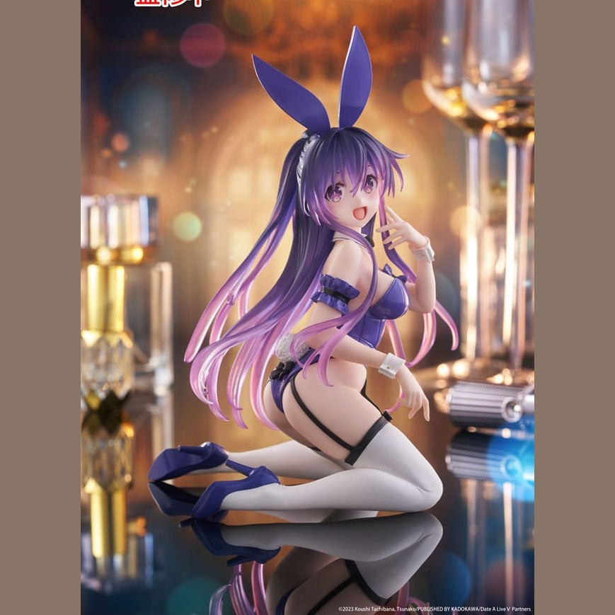 Date A Live V PVC Statue Desktop Cute Figure Tohka Yatogami Bunny Ver. 13 cm