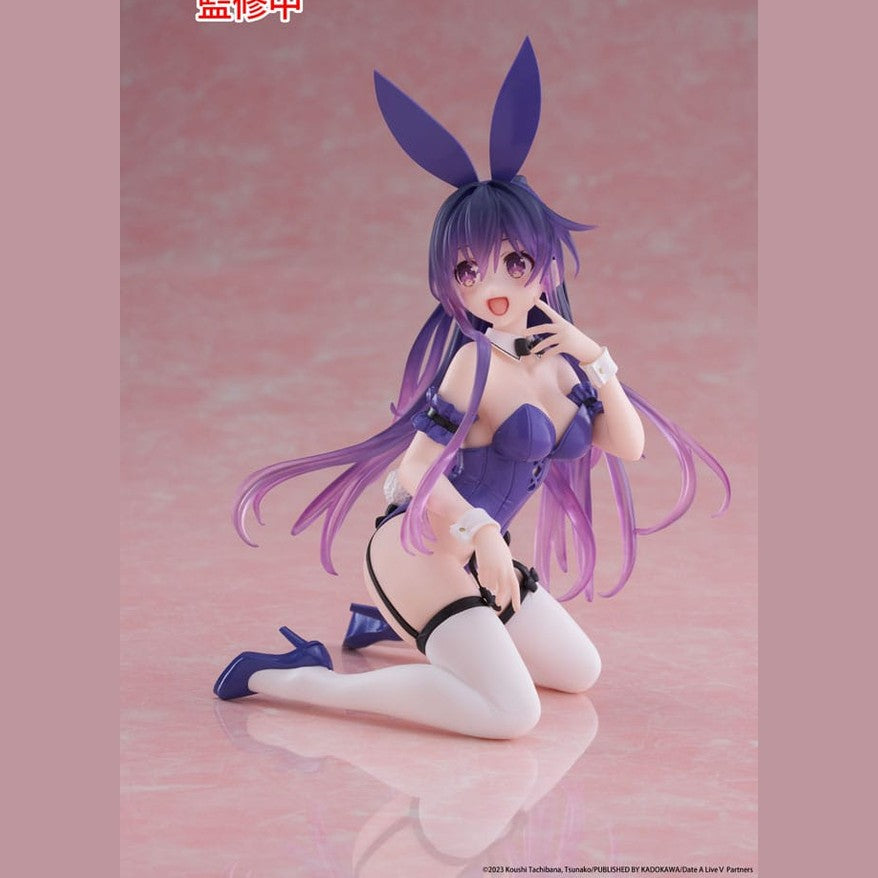 Date A Live V PVC Statue Desktop Cute Figure Tohka Yatogami Bunny Ver. 13 cm