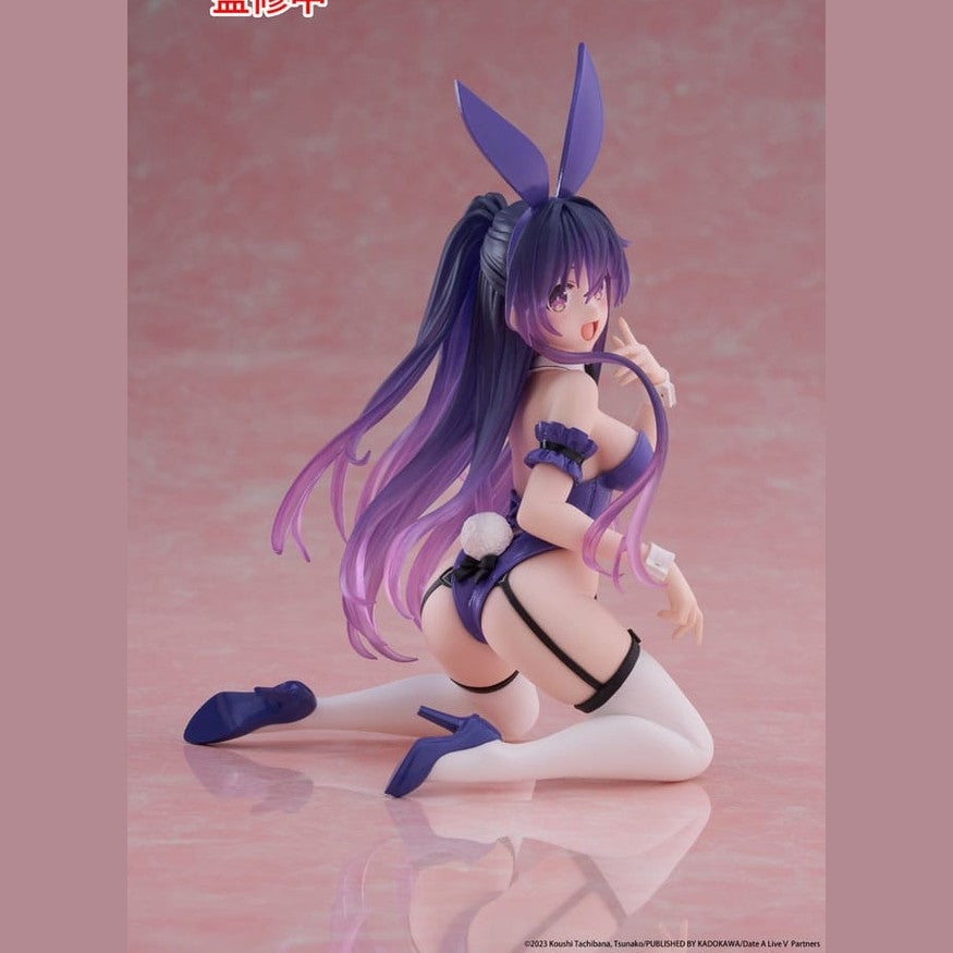 Date A Live V PVC Statue Desktop Cute Figure Tohka Yatogami Bunny Ver. 13 cm