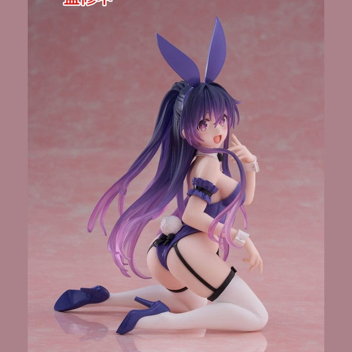 Date A Live V PVC Statue Desktop Cute Figure Tohka Yatogami Bunny Ver. 13 cm