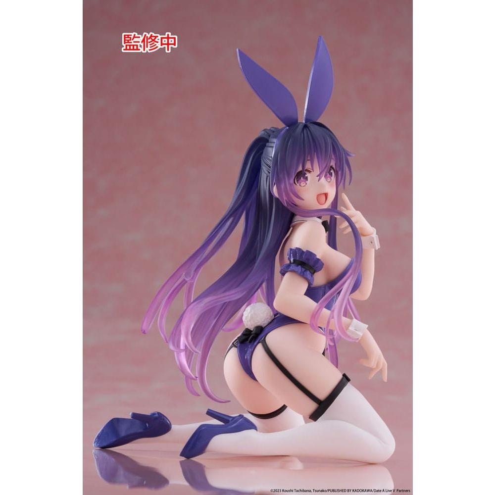 Date A Live V PVC Statue Desktop Cute Figure Tohka Yatogami Bunny Ver. 13 cm