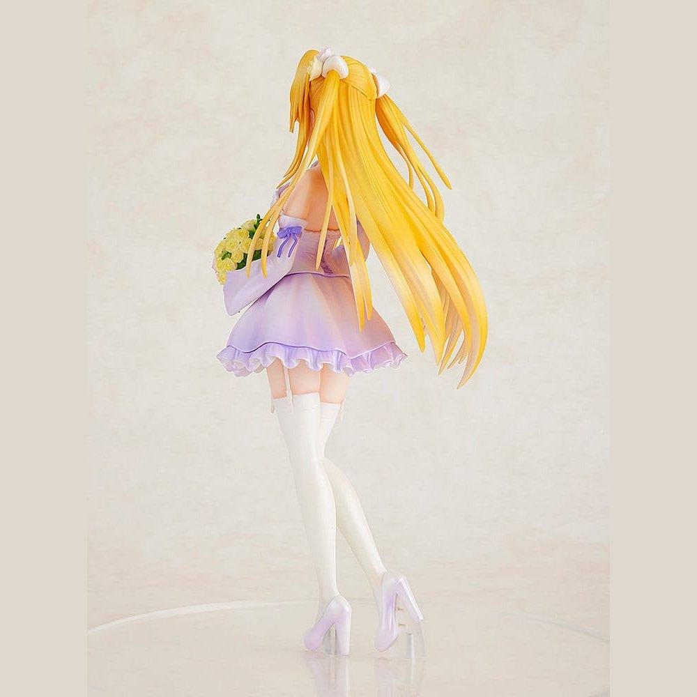 To Love-Ru Darkness PVC Statue 1/7 Golden Darkness Wedding Dress Ver. 23 cm