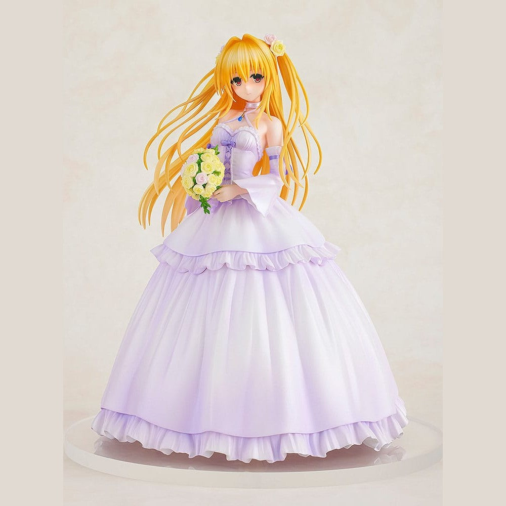 To Love-Ru Darkness PVC Statue 1/7 Golden Darkness Wedding Dress Ver. 23 cm