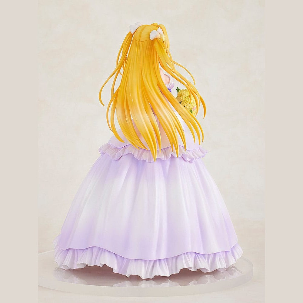 To Love-Ru Darkness PVC Statue 1/7 Golden Darkness Wedding Dress Ver. 23 cm