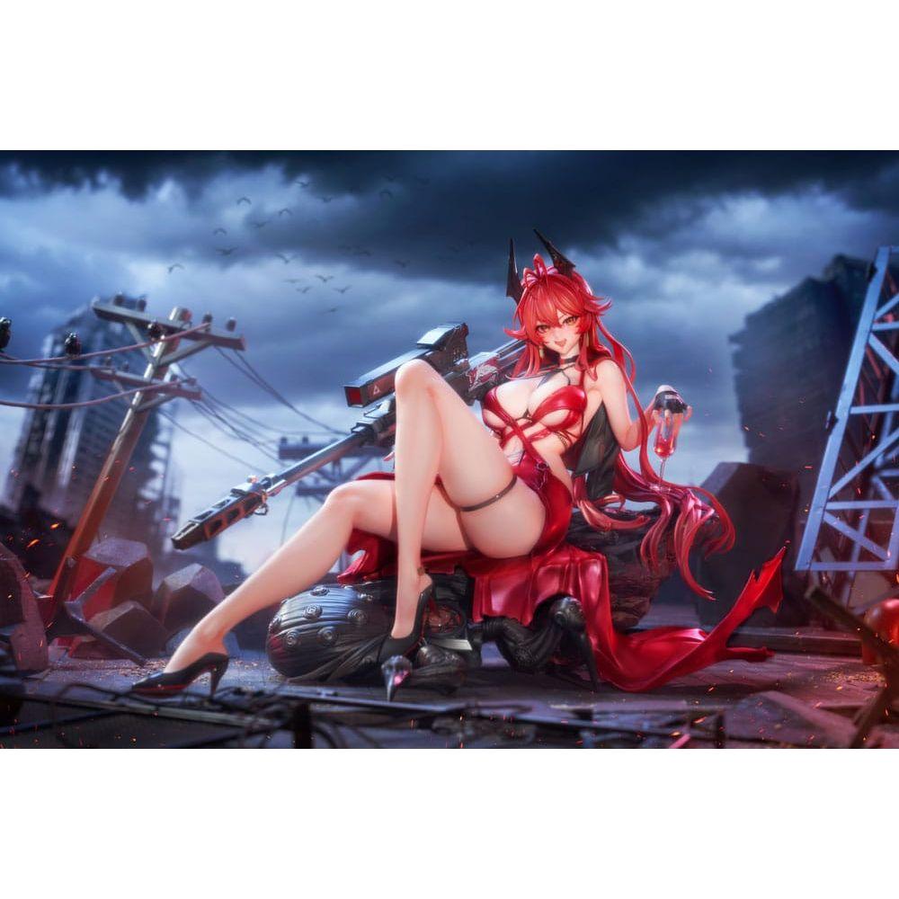 Goddess of Victory: Nikke PVC Statue 1/4 Red Hood Nonsense Red 28 cm - The Happy Toy Store