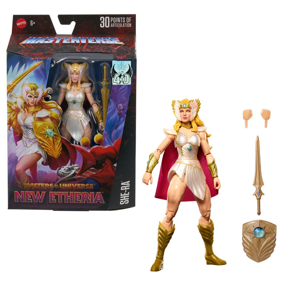 Masters of the Universe Core New Etheria Action Figure She - Ra 18 cm - The Happy Toy Store