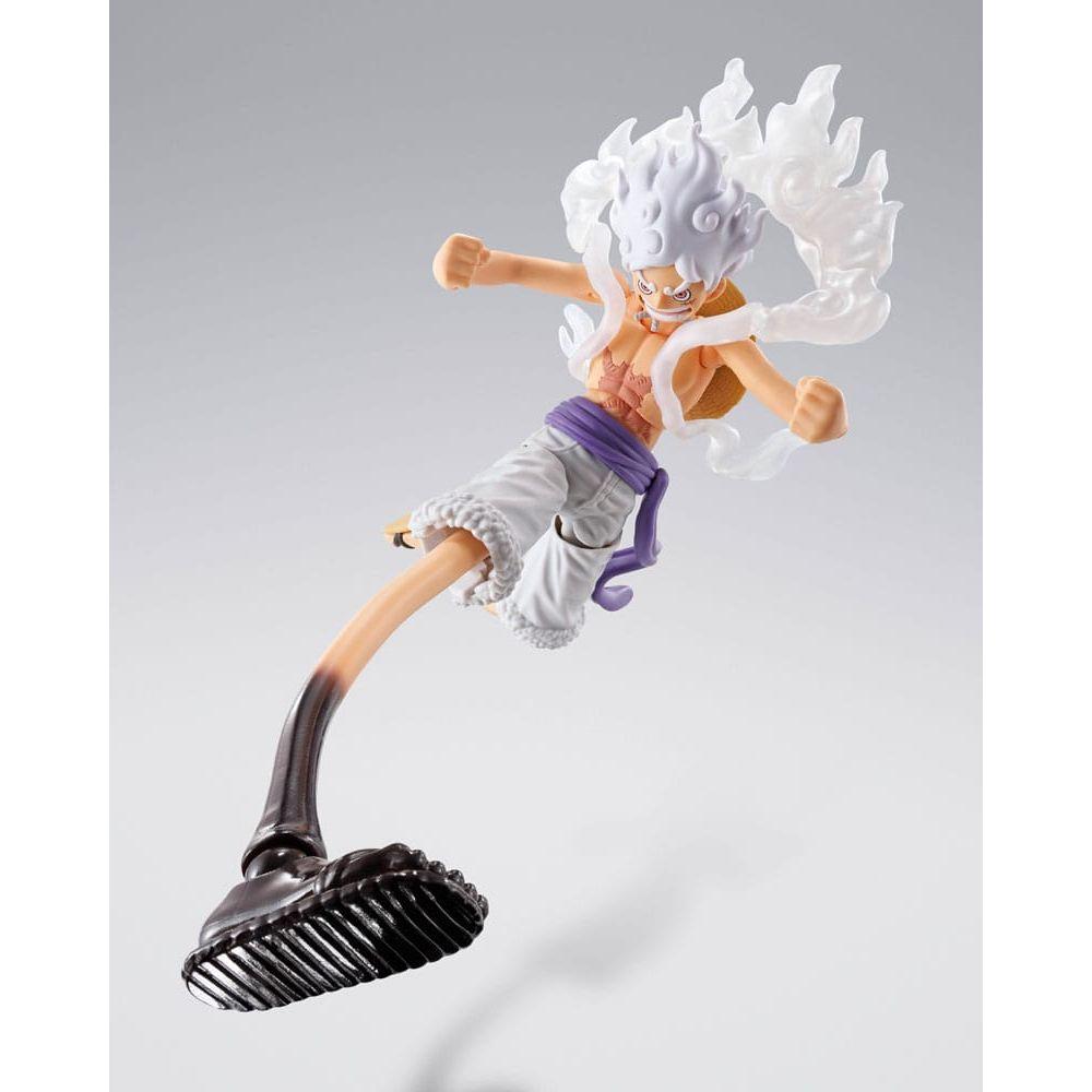 One Piece S.H.Figuarts Action Figure Monkey D. Luffy Gear 5 - Future Island Egghead - 15 cm - The Happy Toy Store