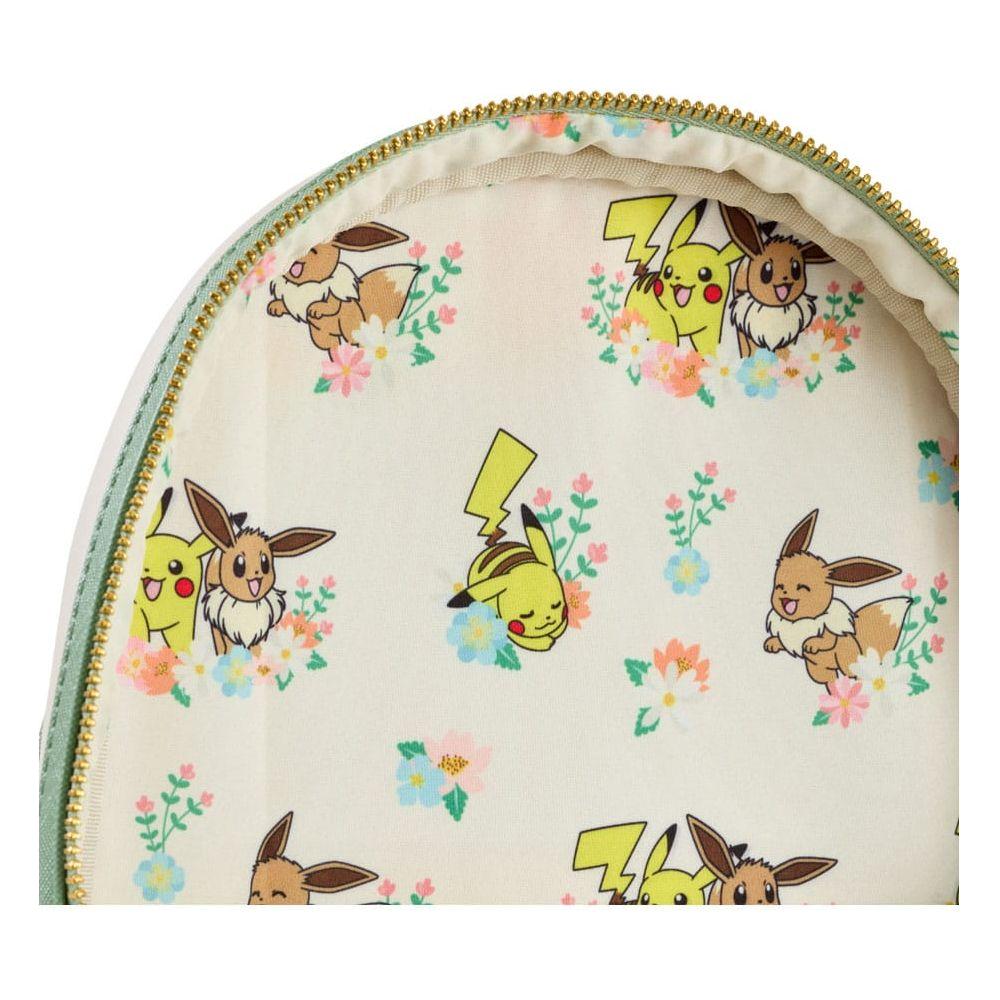 Pokemon by Loungefly Mini Backpack Pikachu & Eevee Floral - The Happy Toy Store