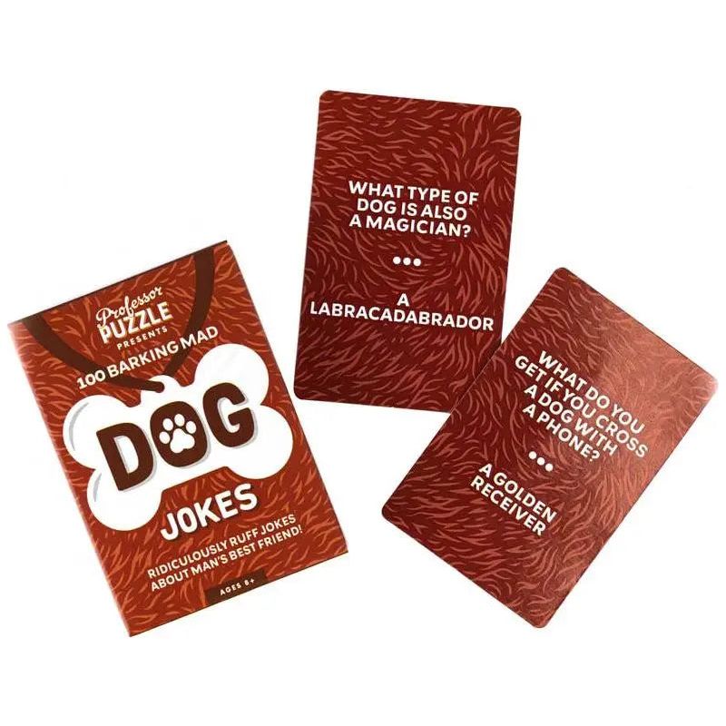 100 Barking Mad Dog Jokes Cards