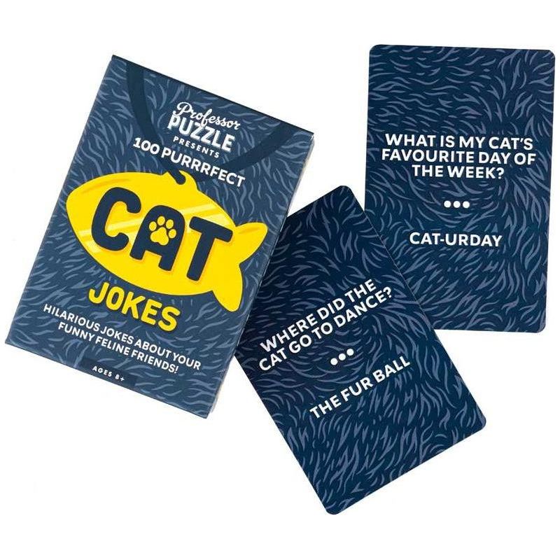 100 Purrfect Cat Jokes Cards