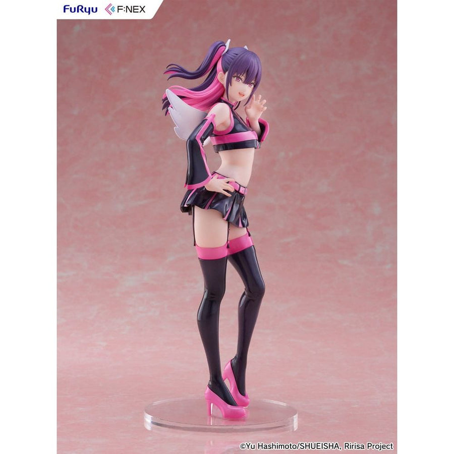 2.5 Dimensional Seduction F:Nex PVC Statue 1/7 Liliel Angel Paratroopers Mikari 23 cm - The Happy Toy Store