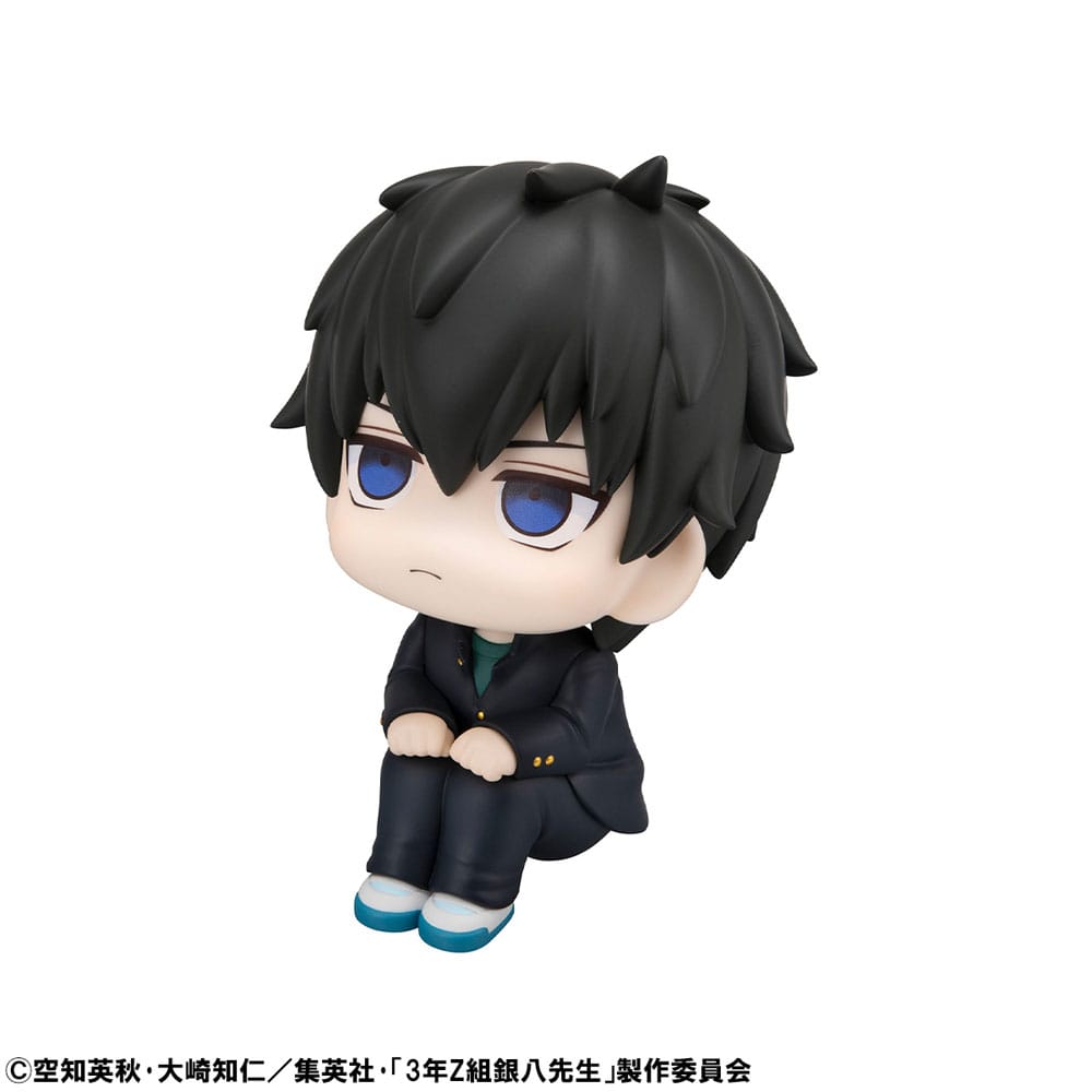 3-Z Ginpachi Sensei Look Up PVC Statue Toshiro Hijikata 11 cm