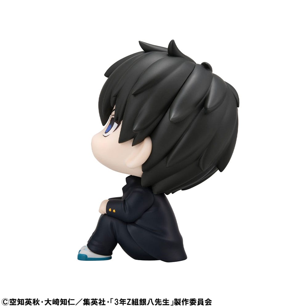 3-Z Ginpachi Sensei Look Up PVC Statue Toshiro Hijikata 11 cm