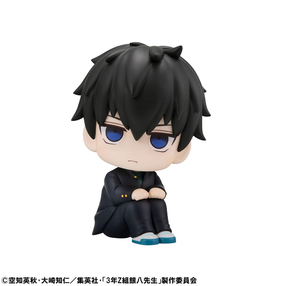 3-Z Ginpachi Sensei Look Up PVC Statue Toshiro Hijikata 11 cm