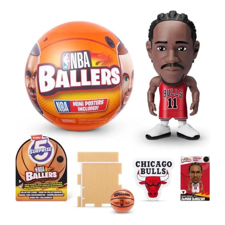 5 Surprise NBA Ballers Series 1 Assorted