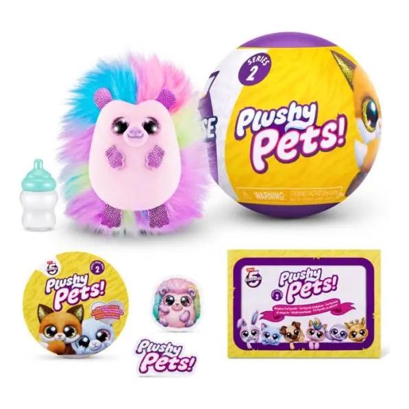 5 Surprise Plushy Pets Series 2 Assorted