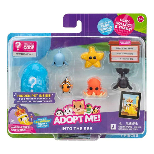 Adopt Me Into the Sea 6 Figure Pets Multipack