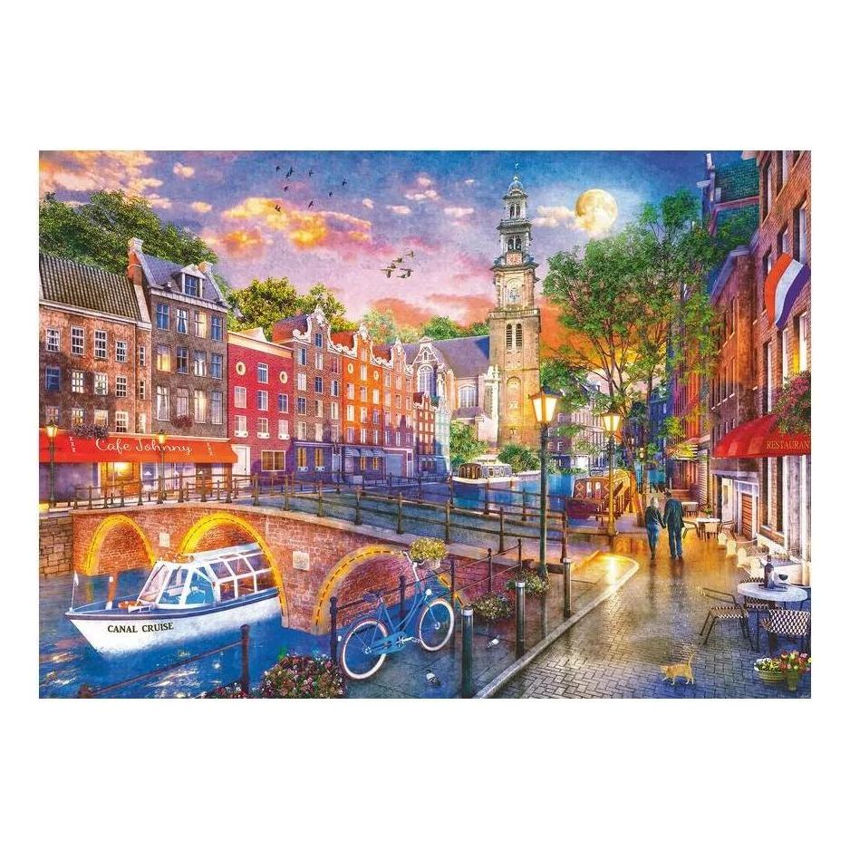 Amsterdam 1000 Piece Jigsaw Puzzle