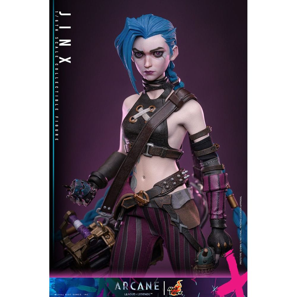 Arcane Action Figure 1/6 Jinx 27 cm