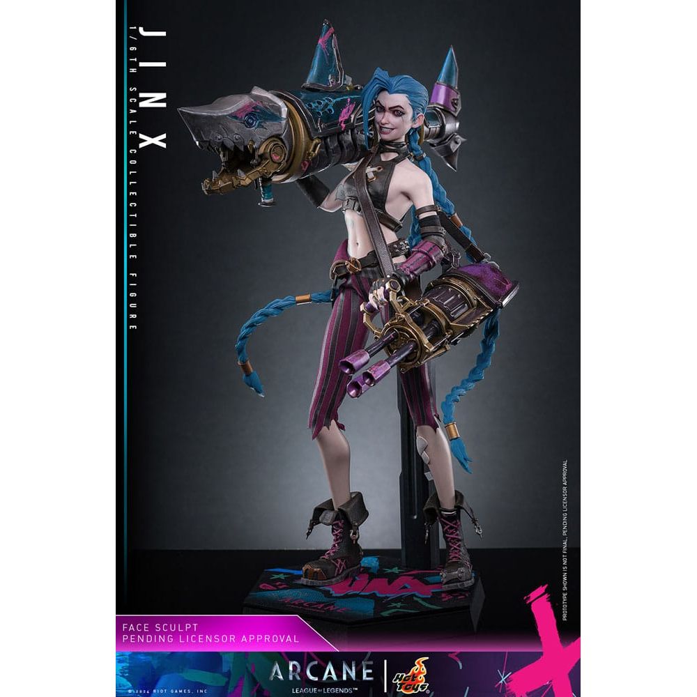 Arcane Action Figure 1/6 Jinx 27 cm