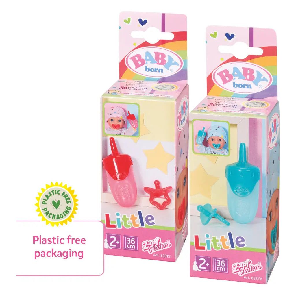 Baby Born Little Bottle & Dummy Set *Choose*