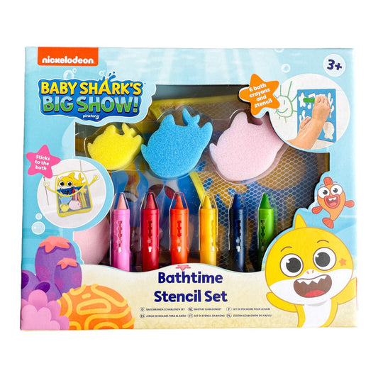 Baby Shark Bathtime Stencil Set