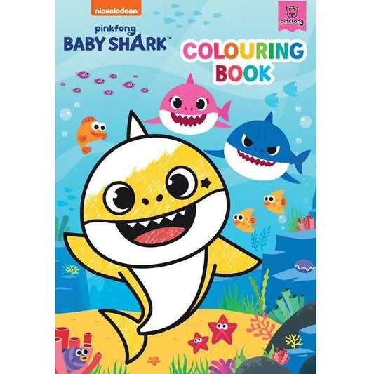 Baby Shark Colouring Book