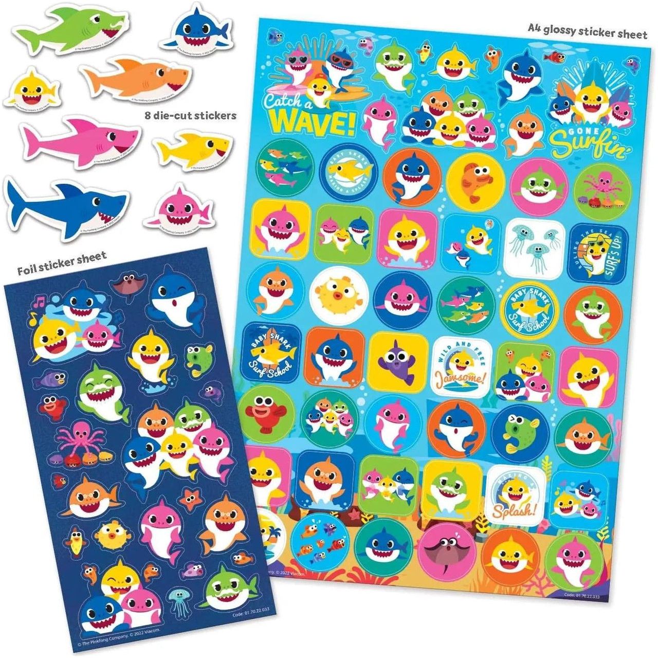 Baby Shark Mega Sticker Pack