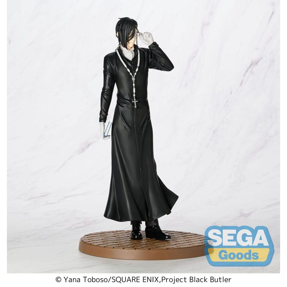 Black Butler: Boarding School Arc Luminasta PVC Statue Sebastian Michaelis 22 cm