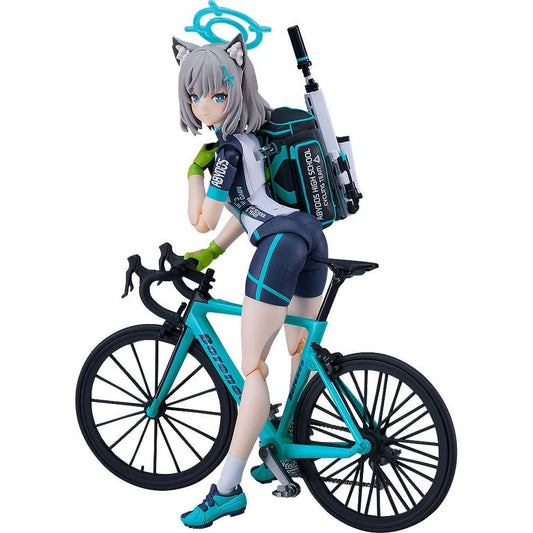 Blue Archive Figma Action Figure Shiroko Sunaookami Cycling DX Edition 15 cm