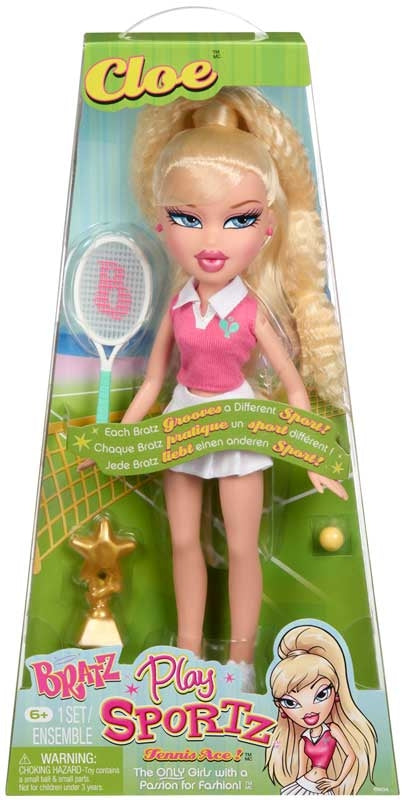 Bratz Play Sportz Cloe Tennis Doll