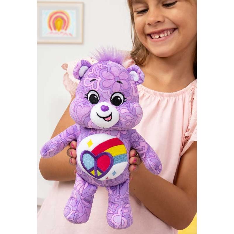 Care Bears 22cm Plush - Peaceful Heart Bear