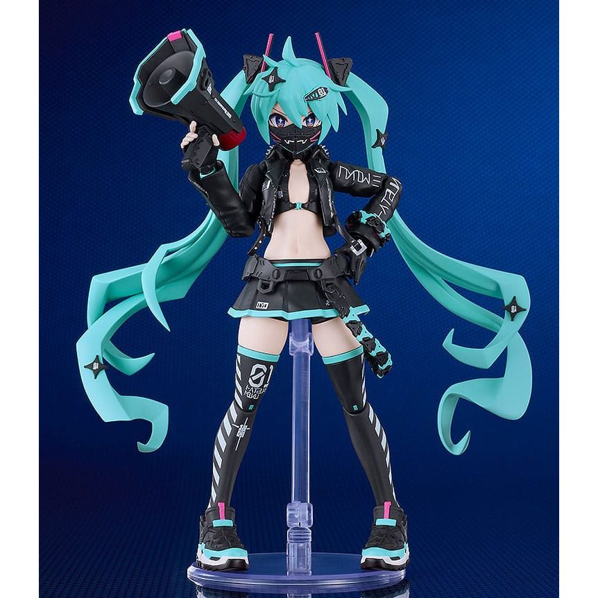 Character Vocal Series 01: Hatsune Miku Plamatea Plastic Model Kit Hatsune Miku: Chuocho Tactical Craft Ver. 15 cm