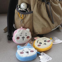 Chiikawa Plush Multi Pouch Keychain