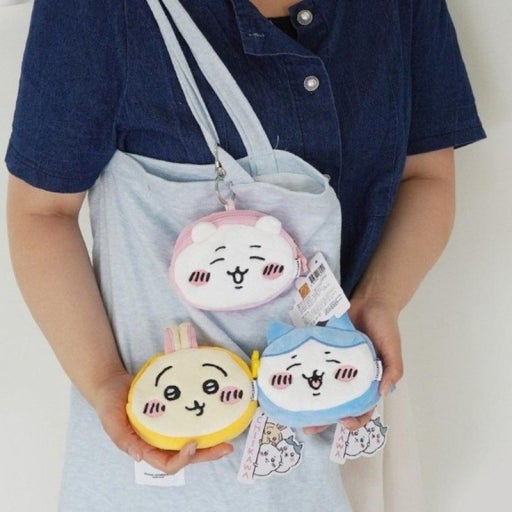 Chiikawa Plush Multi Pouch Keychain