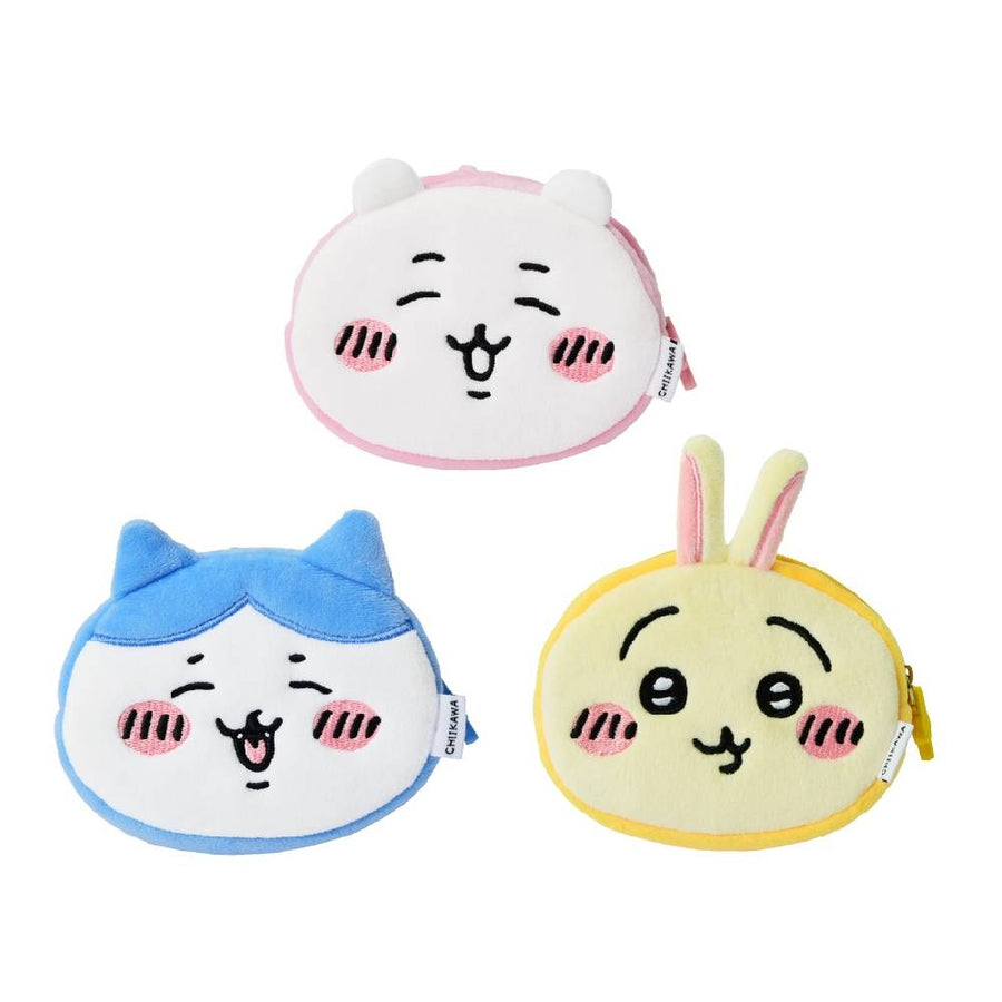 Chiikawa Plush Multi Pouch Keychain
