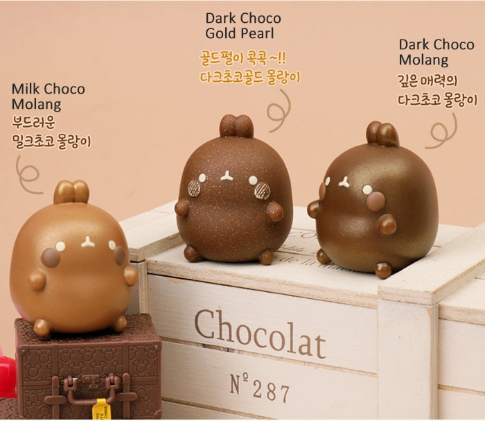 Choco Molang Blind Box Figure – Chocolate Series