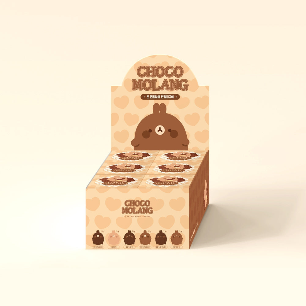 Choco Molang Blind Box Figure – Chocolate Series
