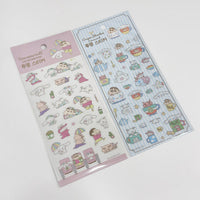 Cinnamoroll X Crayon Shinchan Clear Sticker Sheet