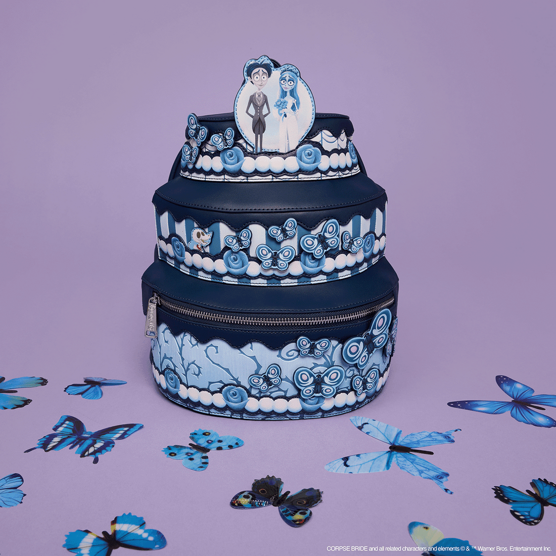 Corpse Bride by Loungefly Mini Backpack Wedding Cake