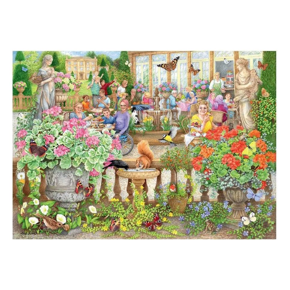 Cosy Cafe No.2 The Orangery Jigsaw Puzzle