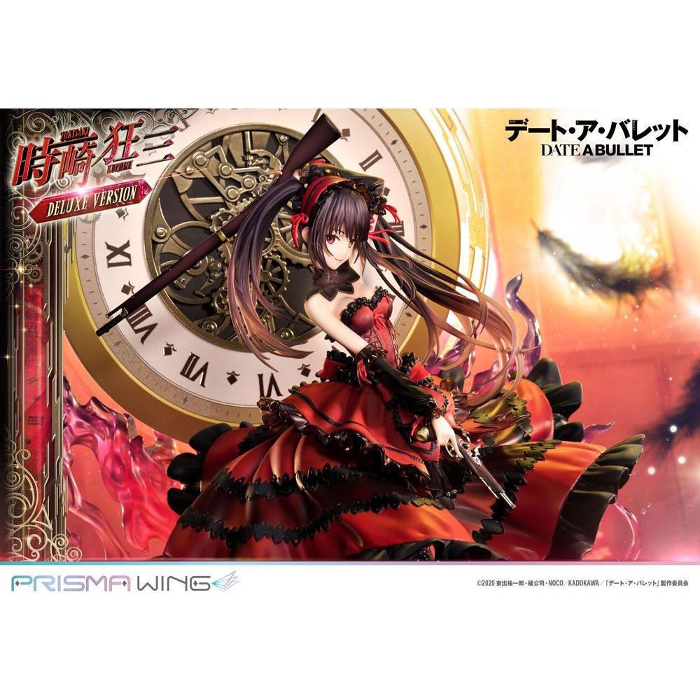 Date A Live Fragment: Date A Bullet Prisma Wing PVC Statue 1/7 Kurumi Tokisaki Deluxe Version 37 cm