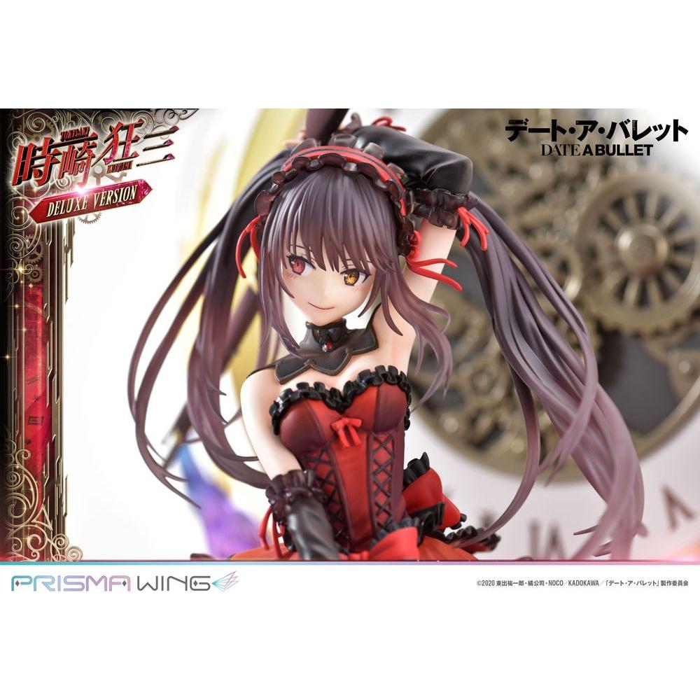 Date A Live Fragment: Date A Bullet Prisma Wing PVC Statue 1/7 Kurumi Tokisaki Deluxe Version 37 cm