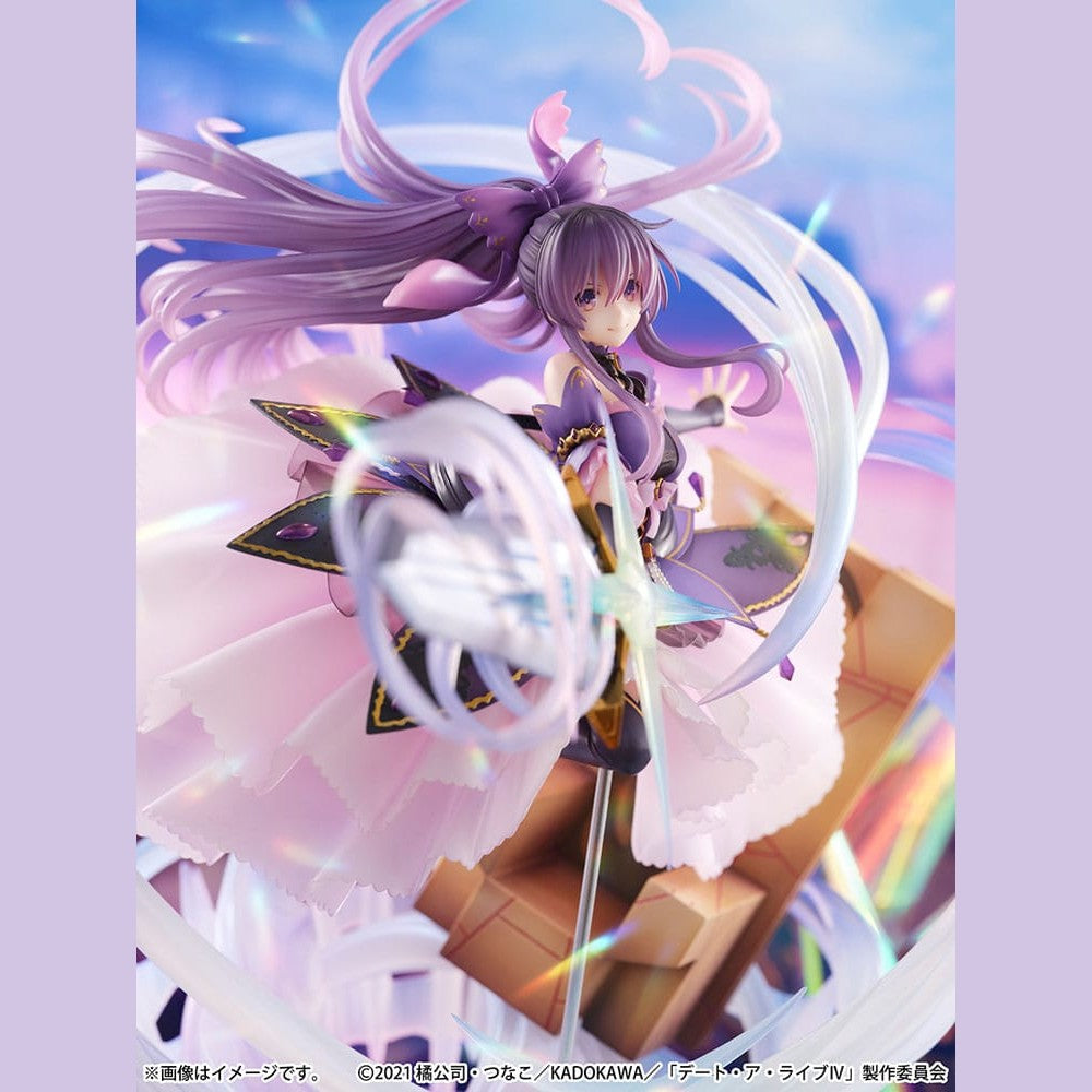 Date A Live IV SHIBUYA SCRAMBLE FIGURE PVC Statue 1/6 Tohka Yatogami Princess Amethyst Dress Ver. 32 cm