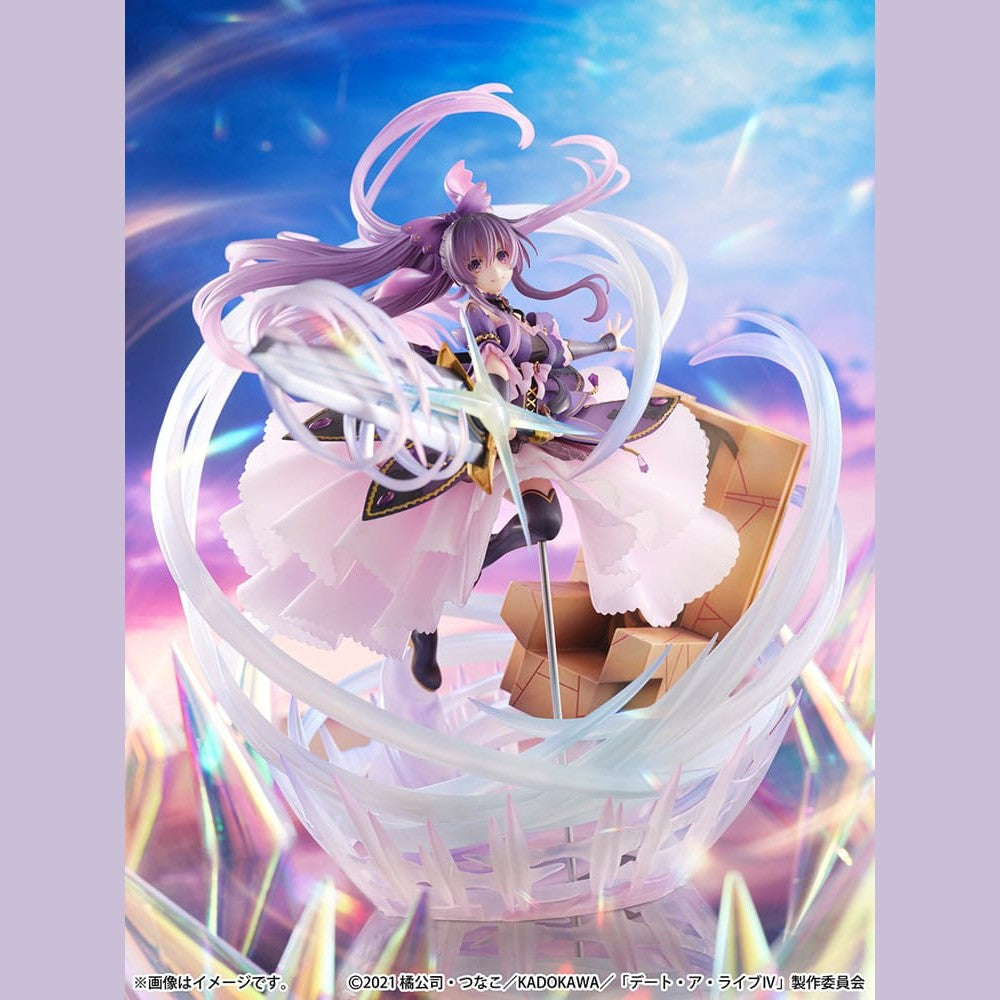 Date A Live IV SHIBUYA SCRAMBLE FIGURE PVC Statue 1/6 Tohka Yatogami Princess Amethyst Dress Ver. 32 cm