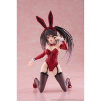 Date A Live V PVC Statue Desktop Cute Figure Kurumi Tokisaki Bunny Ver. 13 cm