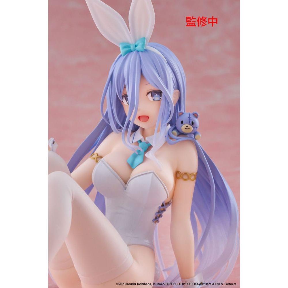 Date A Live V PVC Statue Desktop Cute Figure Mio Takamiya Bunny Ver. 13 cm