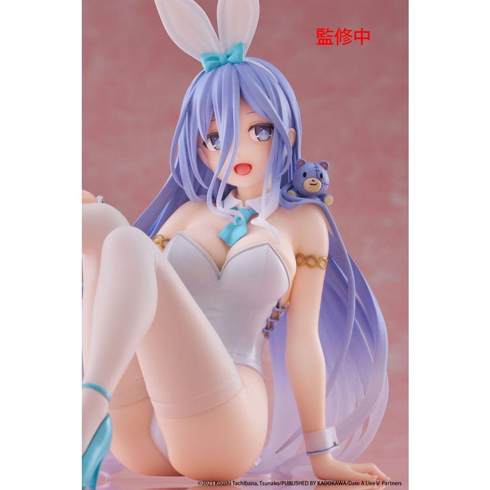 Date A Live V PVC Statue Desktop Cute Figure Mio Takamiya Bunny Ver. 13 cm